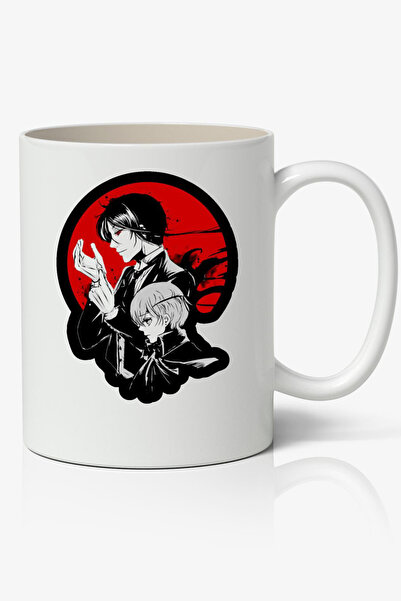 Toyaso كوب على شكل شخصية أنمي بلاك بتلر هدية للأصدقاء والأحباء