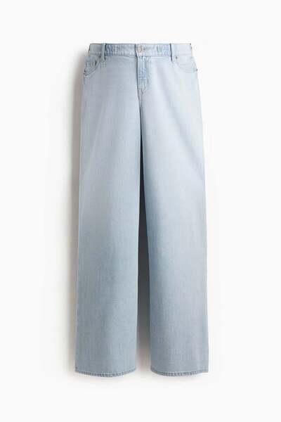 H&M MAMA Wide Low Jeans