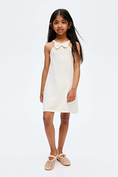 H&M Pointelle-knit cotton dress