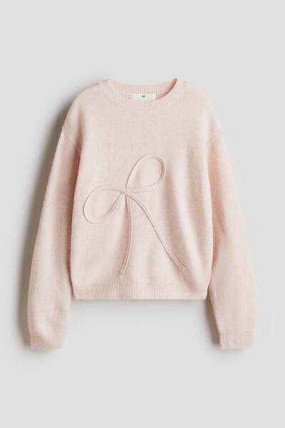 H&M Loose-fit motif-detail jumper