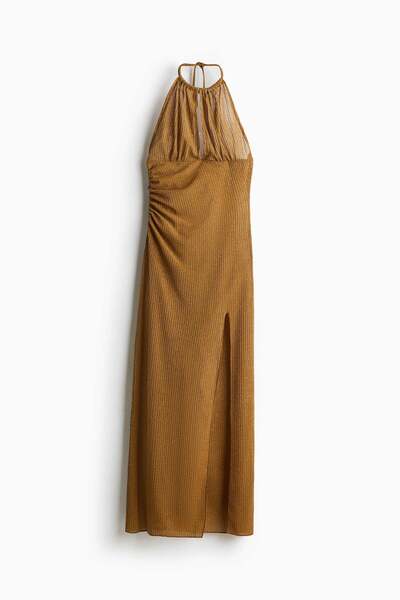 H&M Draped halterneck dress