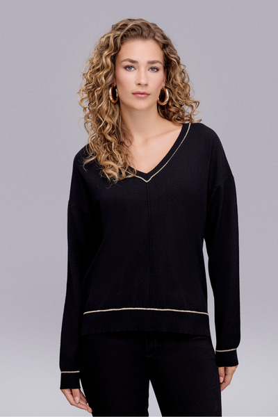 Naramaxx 232 TRİKO BLUZ SİYAH