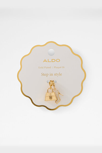 Aldo ICONS - Kadın Altın Kaplama Zirkon Taşlı Charm