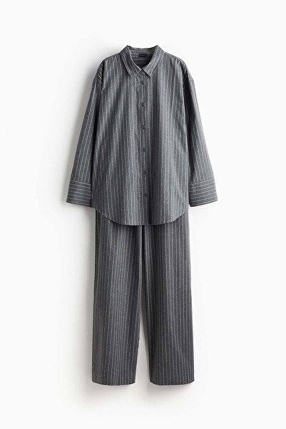 H&M Cotton flannel pyjamas