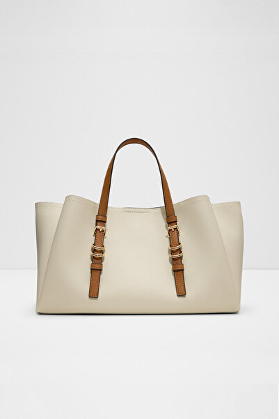 Aldo MELEAH - Geantă de umăr și de mână pentru femei, albă, cu un singur compartiment, detașabilă, reglabilă, bretea crossbody