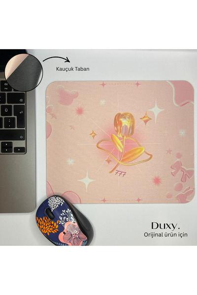 Duxy Manifest Mouse Pad, 23x19 cm, Kaymaz Taban, Ev, Ofis ve Oyun için Rahat ...