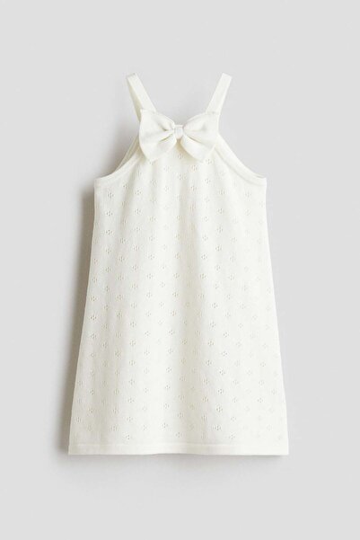 H&M Pointelle-knit cotton dress