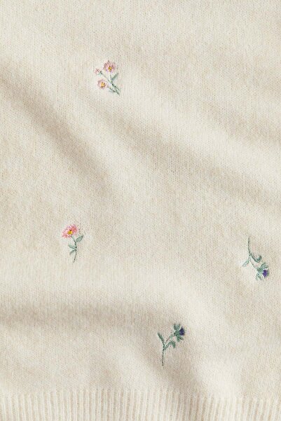 H&M Loose-fit motif-detail jumper