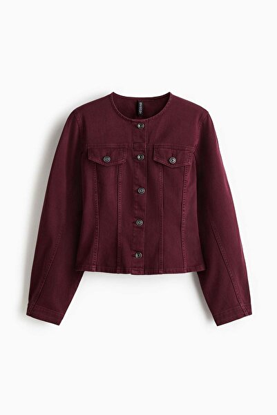 H&M Waisted twill shirt