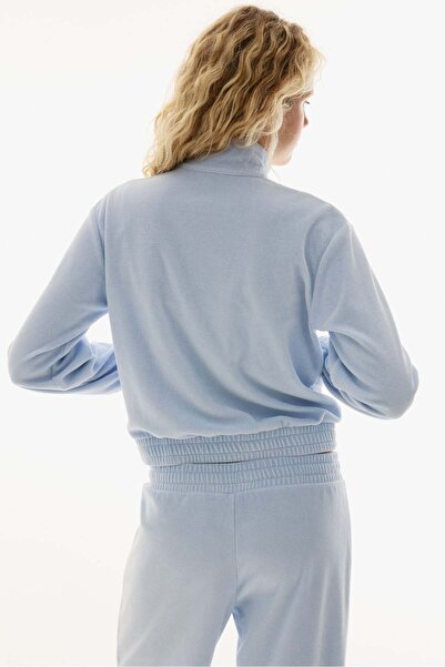 H&M Velour zip-through jacket