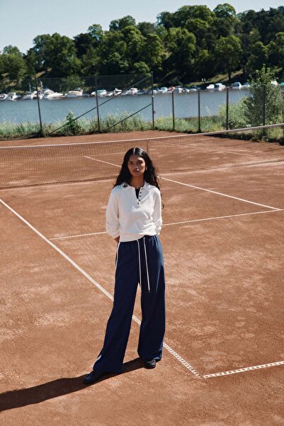 H&M Wide drawstring trousers