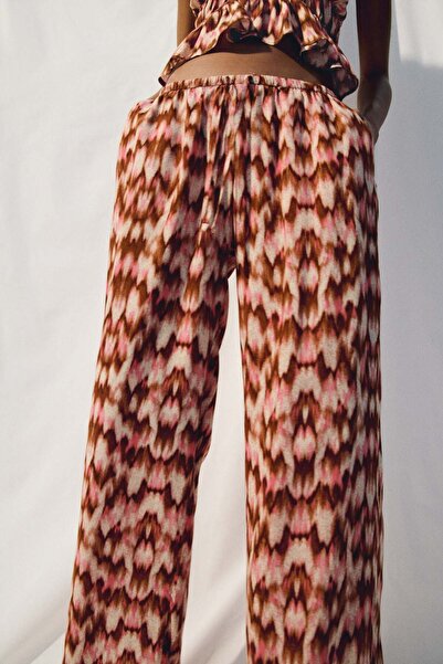 H&M Straight drawstring trousers