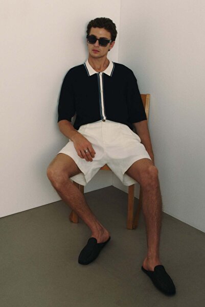 H&M Regular Fit Rib-knit shirt