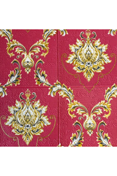 MallDeco Panou decorativ autoadeziv 3D, roșu