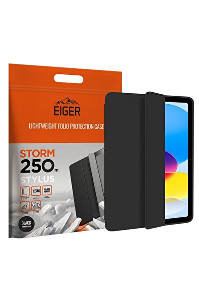 EIGER Husa Storm 250m Stylus iPad 11 (11th Gen)/ 10.9 (10th Gen) Black