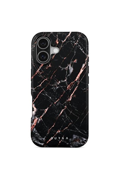 BURGA Husa Dual Layer Magsafe Rose Gold Marble iPhone 17