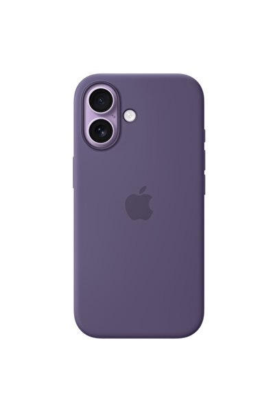 Apple Husa Originala Silicon MagSafe iPhone 17 Purple Fog