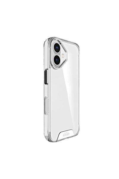 EIGER Husa Glacier Case iPhone 16 Plus Clear
