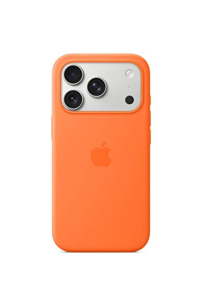 Apple Husa Originala Silicon MagSafe iPhone 17 Pro Max Orange