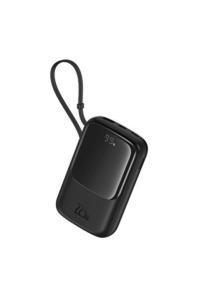 Baseus External battery QPow Pro+ 10000mAh, 22.5W, Lightning, 2xType-C, USB, USB-C cable, Black