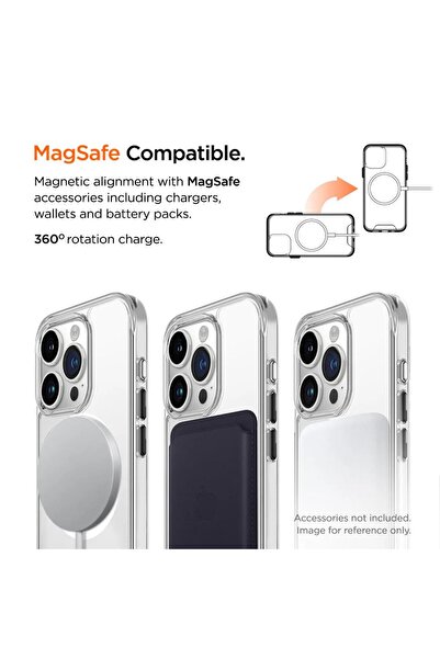 EIGER Husa Glacier Magsafe Case iPhone 16 Pro Clear