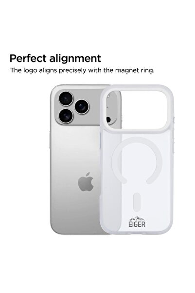 EIGER Blizzard Magsafe GRS iPhone 17 Pro Max White case