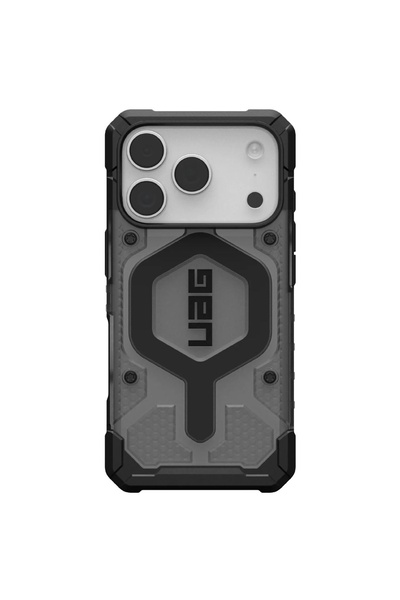 UAG Husa Pathfinder Clear MagSafe iPhone 17 Pro Max Ash/Negru