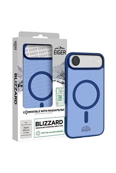 EIGER Husa Blizzard Magsafe GRS iPhone Air Albastru