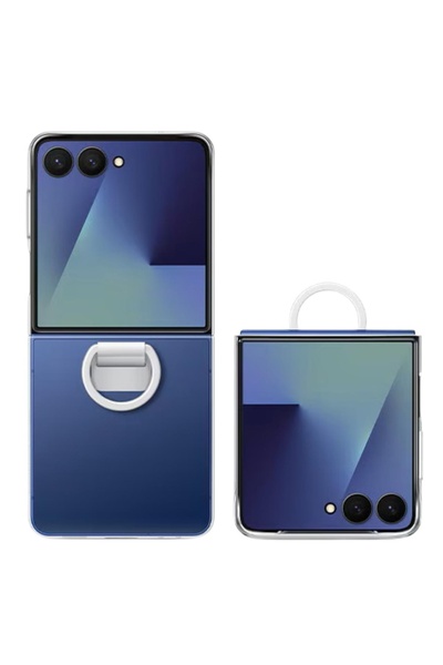 Samsung Original Clear Cover with Ring Galaxy Z Flip7 Transparent