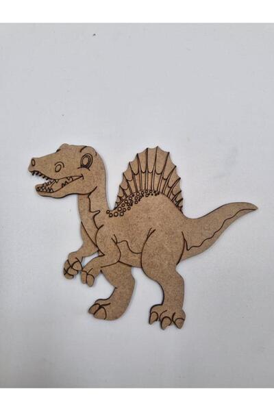 Mu Art Ahşap 15 قطعة من نموذج الديناصور اللطيف 8 لوحة خشبية للرسم المدرسي وال...