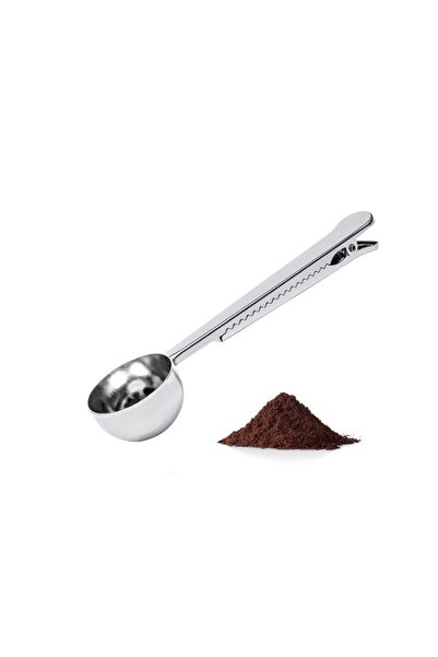 G Glixicom Lingura Dozatoare pentru Cafea cu Maner Tip Cleste Zimtat Prindere Pungi G Glixicom®