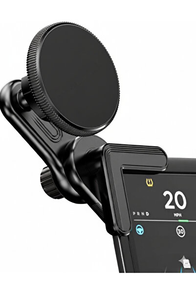 Generic Magnetic Car Phone Holder for Tesla Dashboard | 360° Rotation, Non-Slip, One-Hand Use