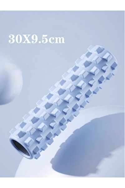 Choice blue-30cm Crescent Solid foam axis 45*13cm yoga post ideal for fitness...