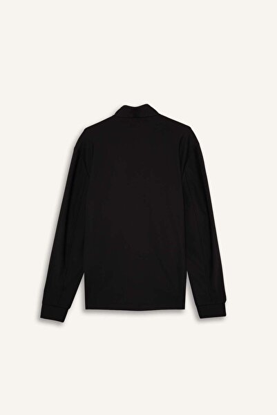 DeFacto DeFactoFit Standart Fit Dik Yaka Fermuarlı Sweatshirt F7635AX25AU