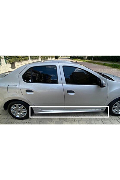 AkmTuning Renault Symbol Yan Marşpiyel Seti Plastik 2 Adet Mat Siyah 2013 2014 2015 2016