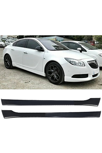 AkmTuning Opel İnsignia A Opc Line Yan Marşpiyel Seti Plastik 2 Adet Mat Siya...