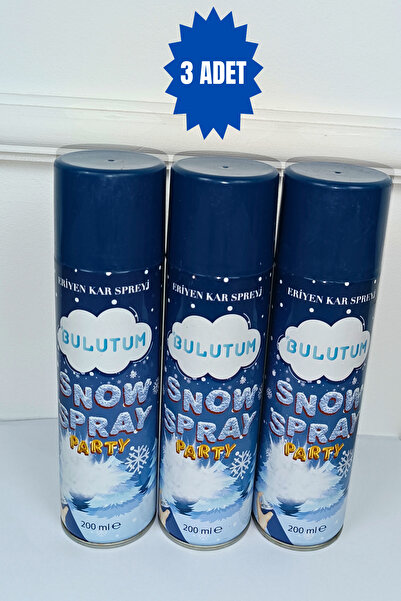 AZREN STORE 3 Adet 200ml Eriyen Kar Spreyi Iz Yapmaz Leke Tutmaz, Kına Düğün Bride To Be, Bekarlığa Veda Eğlence