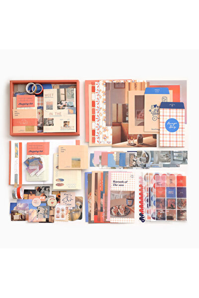 Choice صندوق هدايا من Yoofun مكون من 155 قطعة من ملصقات القصاصات والكولاج وال...
