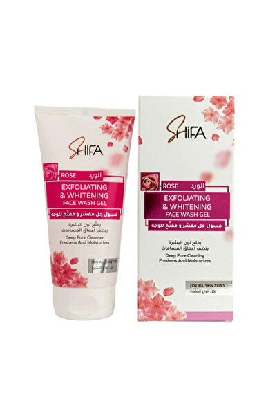 Shifa جل تقشير الوجه بخلاصة الورد 150 مل