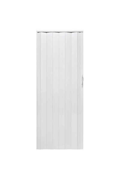 AGMM Ușă de interior pliabilă tip acordeon, 203x100cm, stejar alb, 6mm