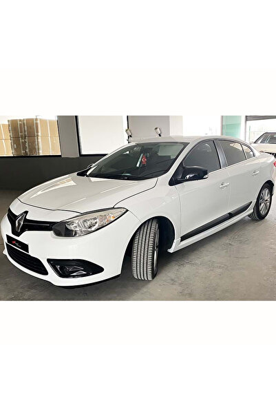 AkmTuning Renault Fluence Yan Marşpiyel Seti Plastik 2 Adet Mat Siyah 2009 2010 2011 2012 2013 2014 2015 2016