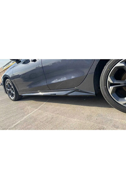 Genel Markalar Honda Civic FE Yan Marşpiyel Seti V2 Plastik 2 Adet Mat Siyah 2022 2023 2024 2025