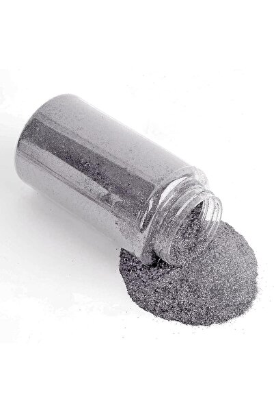 MARKQ زجاجة رجّافة لامعة، 100 غرام، أوعية فضية لامعة للراتنج، والإيبوكسي، وال...