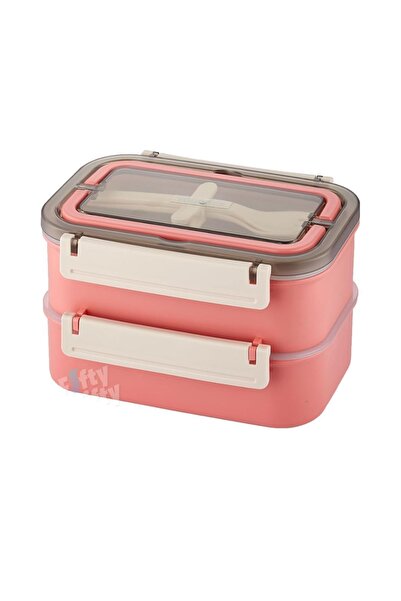 Vagonlife حاوية تخزين فولاذية بثلاثة أقسام 1600 مل BL2221-2