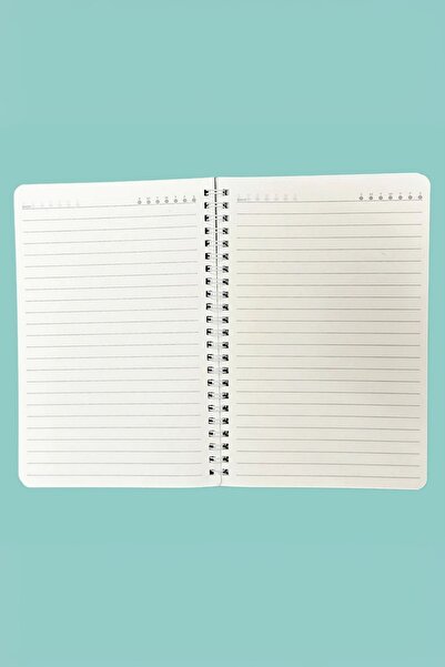 Ecrou Spiral Thin Cover Flower Notebook