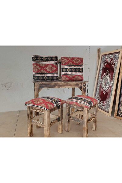 DivanAhşap AHŞAP TABURE TAKIMI