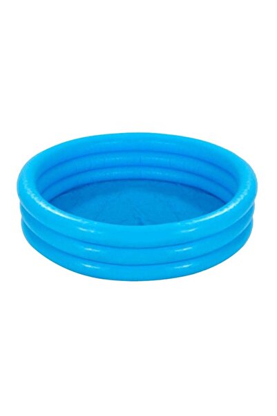 Intex 3 Ring Crystal Blue Inflatable Pool 168x38cm