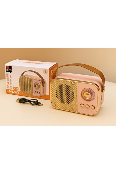 JUNGLEE M24 ŞARJLI BLUETOOTH HOPARLÖR 5W MİNİ RADYO SD KART USB GİRİŞLİ SES B...