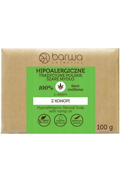 Other Săpun solid gri hipoalergenic BARWA cu ulei de cânepă 100g