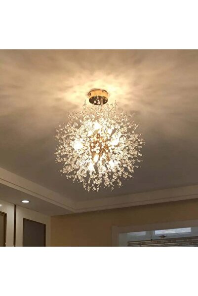 KARAZ Crystal bead chandelier, diameter 80 cm